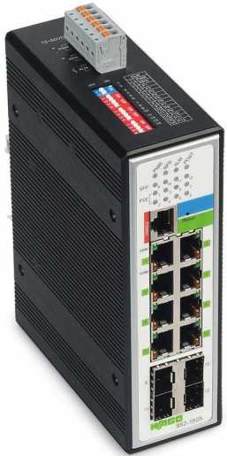 Industrial-Managed-Switch, 8-Port 1000BASE-T 