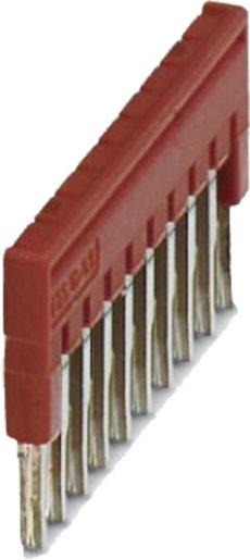 Steckbrücke 10-polig rot 