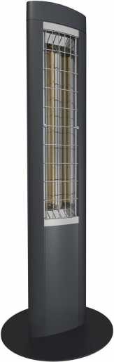 SOLAMAGIC Z1 Stand-Infrarotstrahler, 1.4kW, nano-anthrazit 