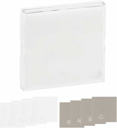Niloe Step Wippe Label beleuchtet Ultraweiss/Sand 