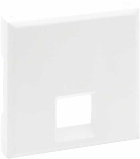 Niloe Step Abdeckung RJ11/RJ45 Ultraweiss 