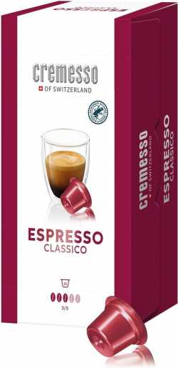 Kaffeekapseln für Cremesso Kapselmaschine Espresso Classico 16 Stk. 