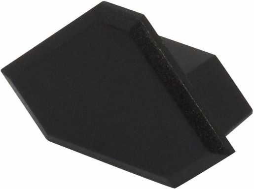Sophia XL Endkappe schwarz ohne Kabelauslass / Sophia XL 