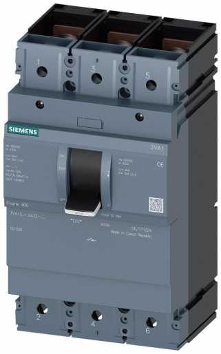 Lasttrennschalter 3VA1 IEC 400 3p In= 400 A ohne Überlast- Kurzschlussschutz 