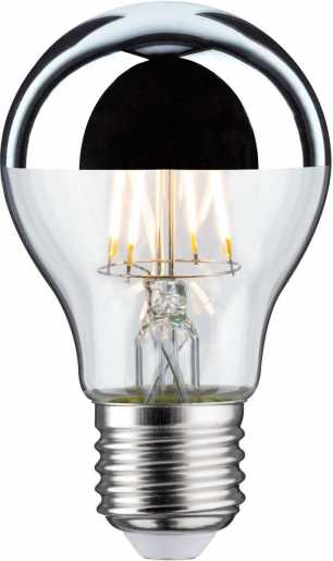 LED AGL Kopfspiegellampe 600lm E27 2700K 6,5W 230V silber 