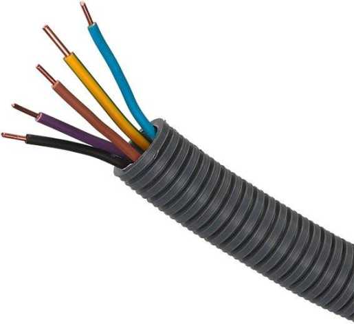 PX 20 vorverdrahtet mit Ye 5x1,5 gn/ge+bl+br+sw+vi 100m Bund 