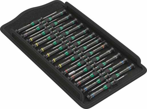 Kraftform Micro Big Pack 1 Elektroniker-Schraubendrehersatz 