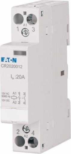 Installationsschütz 24V AC/DC 2S 20A 