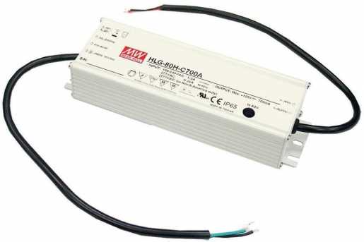 Getaktetes Netzteil 60 W für die Versorgung von LED Gruppen 60W IP67 12V 5A 