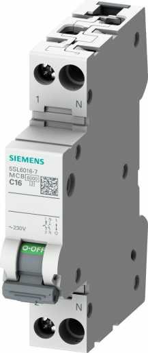 Leitungsschutzschalter 230V 6KA 1+N-polig 1 TE C10 