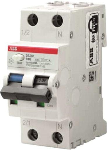FI/LS-Schalter 6kA 1P+N Typ A B 10A 30mA 