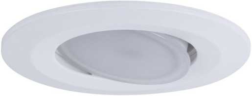 Einbauleuchten Set Calla IP65 rund schwenkbar LED 680lm 4000K 6W Weiß matt 