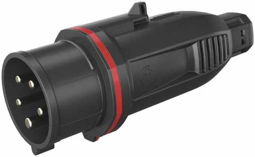 CEE NEO Stecker ONE-TOUCH 16A 5P 6h IP54 mit Käfigzugfeder 