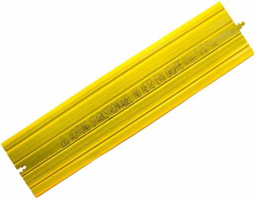 PE-Kabelabdeckplatte gelb 250x1000 mm Achtung Starkstromkabel - Netz NÖ 