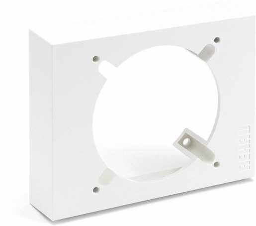 CEE Flansch RAL9010 reinweiß 25x120x95 