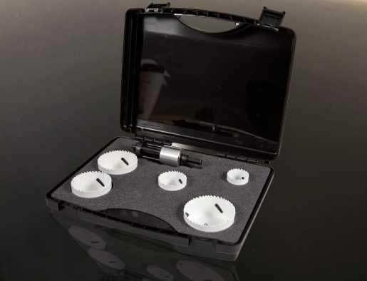 Bi-Metall Lochsägen-Set Elektro HUPspeedEject 