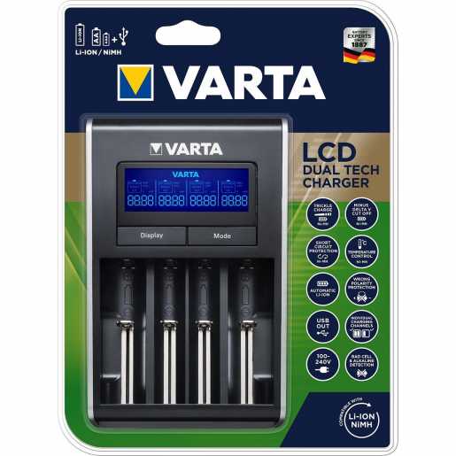Ladegerät LCD Dual Tech Charger 