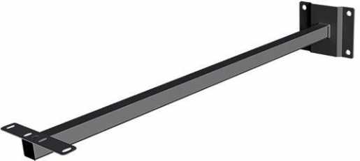 Wandausleger für Strahler, 700 mm, inklusive Adapter, schwarz FL WALL ARM 700 BK 