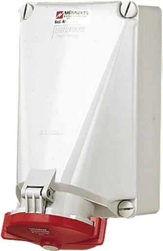 CEE-Wandsteckdose 125A 5p 400V 6h IP67 