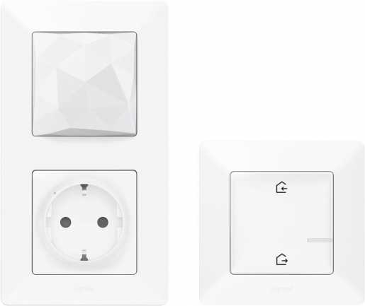 Starterpaket Gateway + Master-Switch Valena Life with Netatmo Ultraweiss 