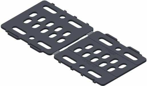 Unterlegplatte Dachhaken 2,5/5 mm 
