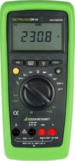 Digital - Multimeter für Spannung Widerstand Strom- und Temperaturmessungen 