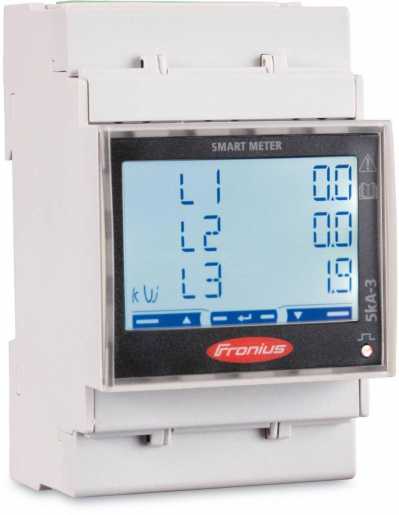 Smart Meter für Wandleranschluss 5kA 3-phasig 