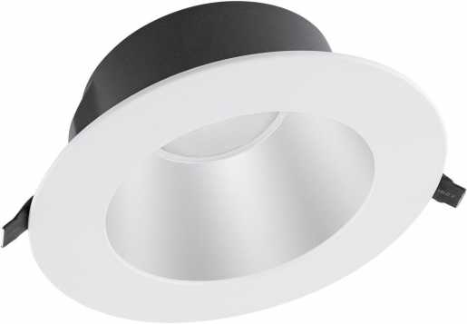 Einbaudownlight UGR19 DN155mm 14W 830 weiß IP54 