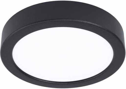 FUEVA 5 Aufbau Deckenleuchte LED Ø160 schwarz 10,5W-1200lm/3000K 