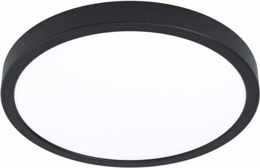 FUEVA 5 Aufbau Deckenleuchte LED Ø285 schwarz 20W-2200lm/4000K 
