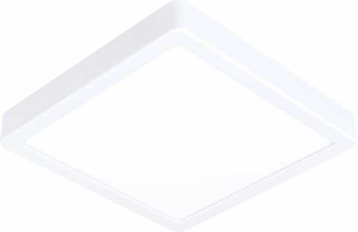 FUEVA 5 Aufbau Deckenleuchte LED 210x210 weiß 16,5W-1800lm/3000K 