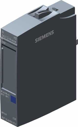 SIMATIC ET 200SP analoges Eingangsmodul, AI 2x U/I 2-,4-Wire High Speed 