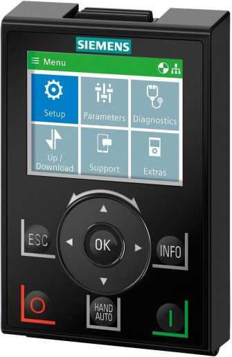 SINAMICS G Intelligent Operator Panel IOP-2 für SINAMICS 