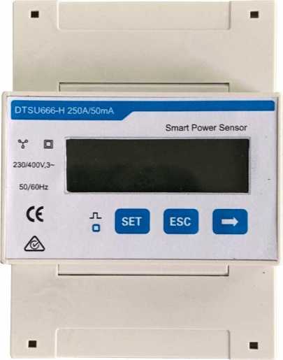 Smart Power Sensor Power Meter DTSU666-H 3-phasig 