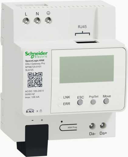 SpaceLogic KNX DALI Gateway Pro 1ch DALI 2.0 