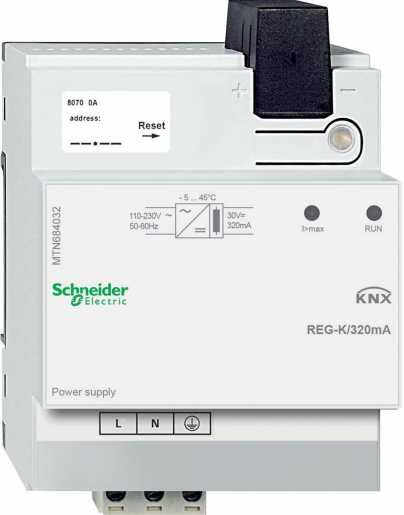 KNX Spannungsversorgung REG-K/320 mA - lichtgrau 