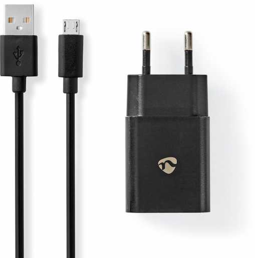 Netzladegerät 2,1 A Micro-USB WCHAM213ABK 