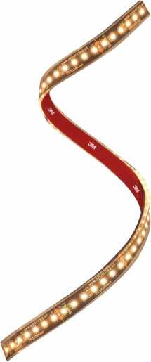 LEDband 24V/DC IP68 10W/m 2700K 620lm/m hitzebeständig bis 80°C 5m Rolle 