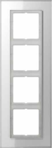 Glasrahmen 4-fach 115 x 328 mm 