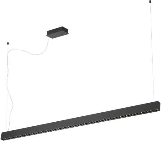 TERMINI Hängeleuchte schwarz L1590mm dimmbar 30,5W+15,5W LED 4200+1700lm 3000K 