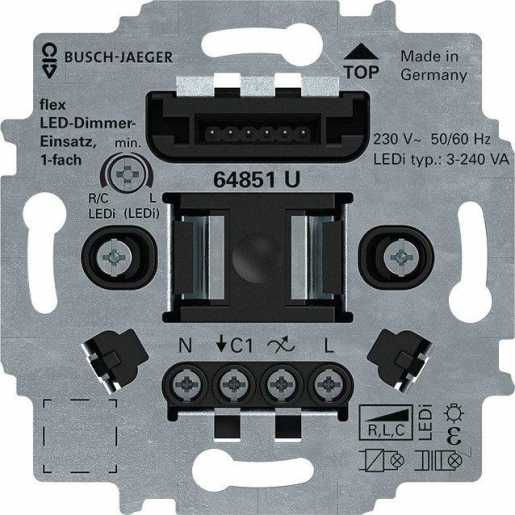 LED-Dimmer-Eins. flex, 1-f 64851 U 