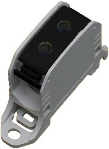 RKA 50/1 1x2 087310-4-3 Al/Cu schwarz 