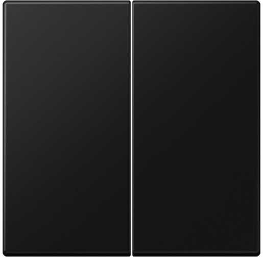 Wippe 2-fach Duroplast lack. Serie LS graphitsw matt 