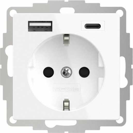 2USB inCharge Pro 15W glossy white 