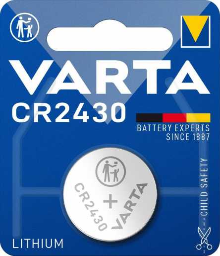 Knopfzelle CR 2430 Elektronikbatterie Professional Electronics 1 Stk 