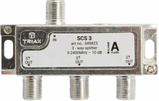 Sat BK Verteiler 3-fach 10 dB SCS 3 