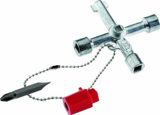 Universal-Schaltschrankschlüssel aus Metall 