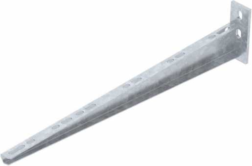 Wand- und Stielausleger mit 2 Befestigungslöchern B510mm St FT 