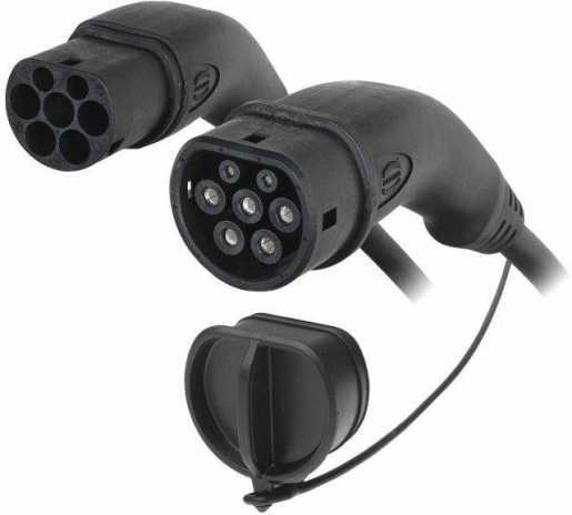Ladekabel Mode3 Typ2-Typ2 32A 3-phasig 22kW 7.5m 