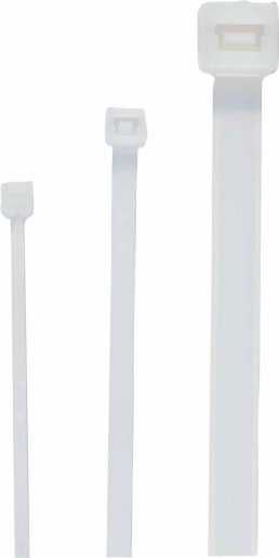 Kabelbinder naturfarbig BxL 7,5x180mm KabelBaum¸ 5-46mm 60kp/588N 